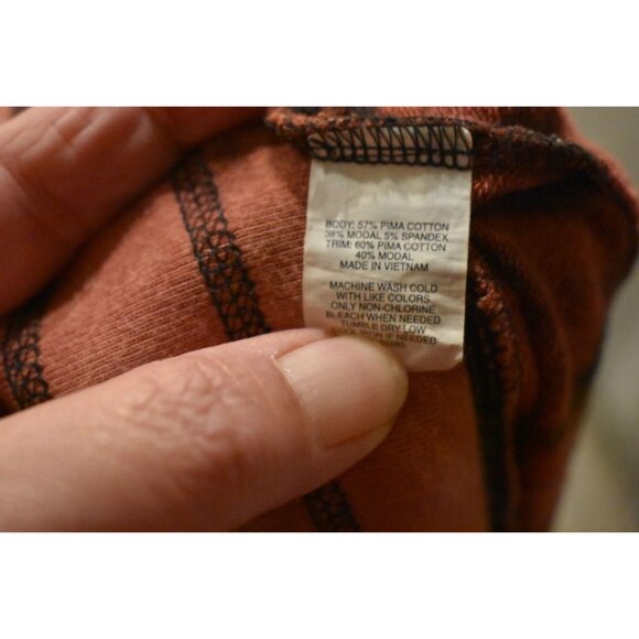 Women's Express Very Short Soft Stretch Mini Skirt Pockets Custom Bleach Dye Siz - Picture 6 of 6